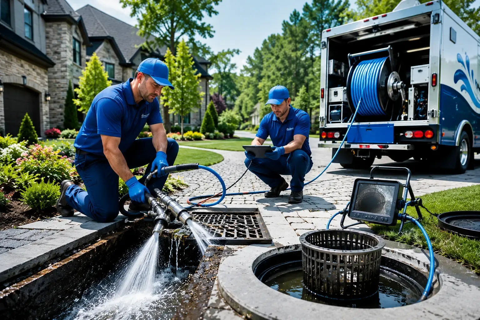 Local outdoor drain cleaning professionals in Lewis, KS